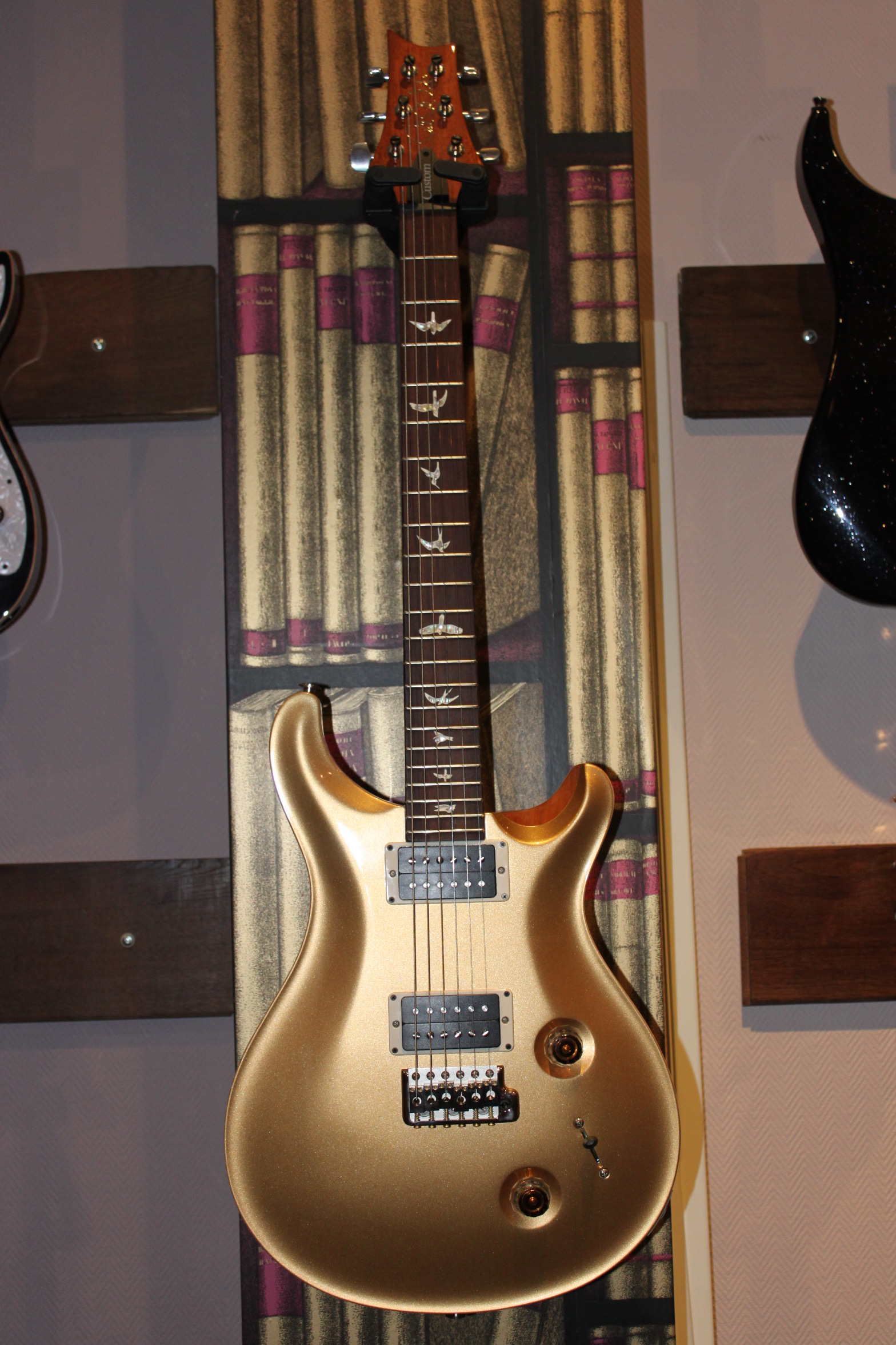 prs custom 22 gold top