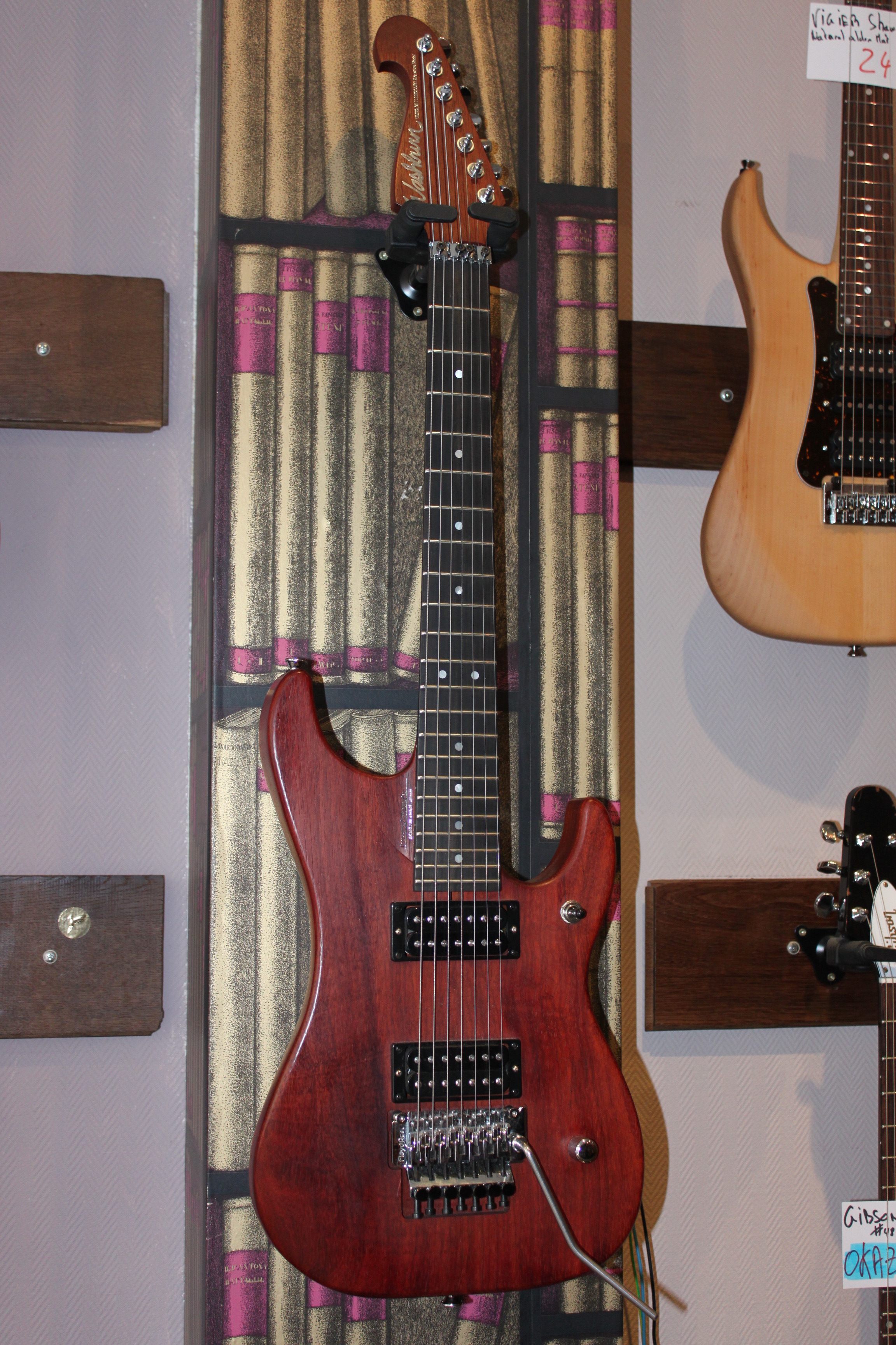 Electric Guitars Washburn N7 PADAUK OCCASION Natural 2000 €