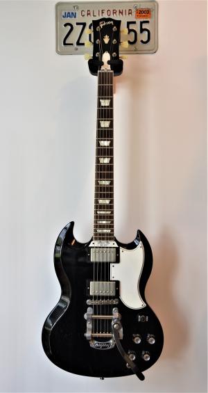 Gibson - custom shop SG BRIAN RAY  SILVER FOX 2015  
