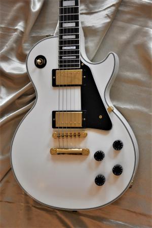 Gibson - Les Paul Custom WHITE   année 2007 
