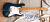 		Fender - STRATOCASTER PLUS DELUXE  ASH  TRANS BLUE anne 1990 
		