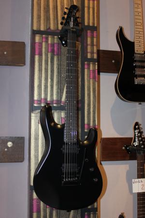 Musicman - John Petrucci JP6 Ebony Stealth Black
